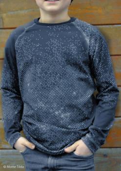 Preview: Baumwoll Jersey Great Fog Anthrazit-Grau by Käselotti von Swafing